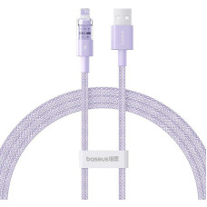 Baseus Kabel Baseus Gem 2.4A 1m (fioletowy)