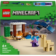 Lego 21251 Minecraft Steve's Desert Expedition, construction toy