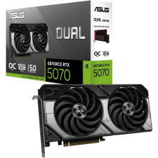 Asus VGA PCIE16 RTX5070 12GB GDDR7/DUAL-RTX5070-O12G ASUS