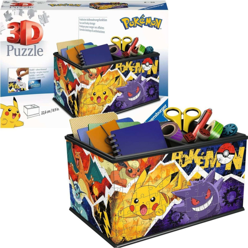 Ravensburger 3D puzzle storage box Pokemon (multicolored)