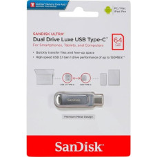 Sandisk Ultra Dual Drive Luxe 64GB USB Type-C  SDDDC4-064G-G46