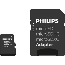 Philips FM16MP45B/00 zibatmiņa 16 GB MicroSDHC UHS-I Klases 10