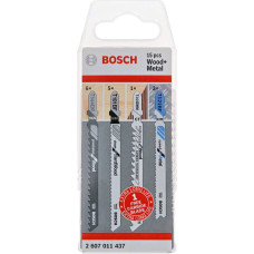 Bosch 2 607 011 437 finierzāģis/zobenzāģa asmens Figūrzāģa asmens 15 pcs