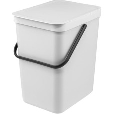 Brabantia Sort & Go Waste Bin Light Grey 25 L