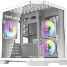 Darkflash Darflash FT350 computer case + 5 aRGB fans (white)