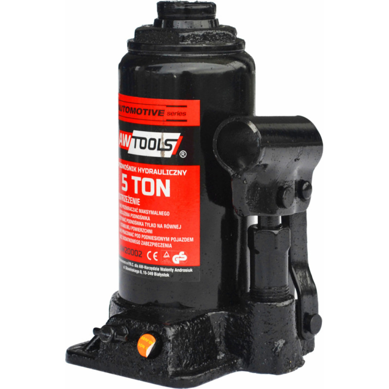 Awtools AW 5T HYDRAULIC BOTTLE JACK 181-355mm