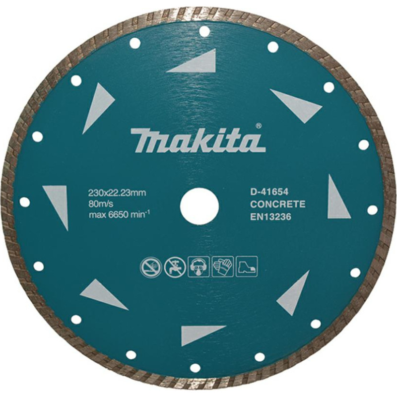 Makita TARCZA DIAMENTOWA 230x22,23mm TURBO (NA SUCHO) BETON