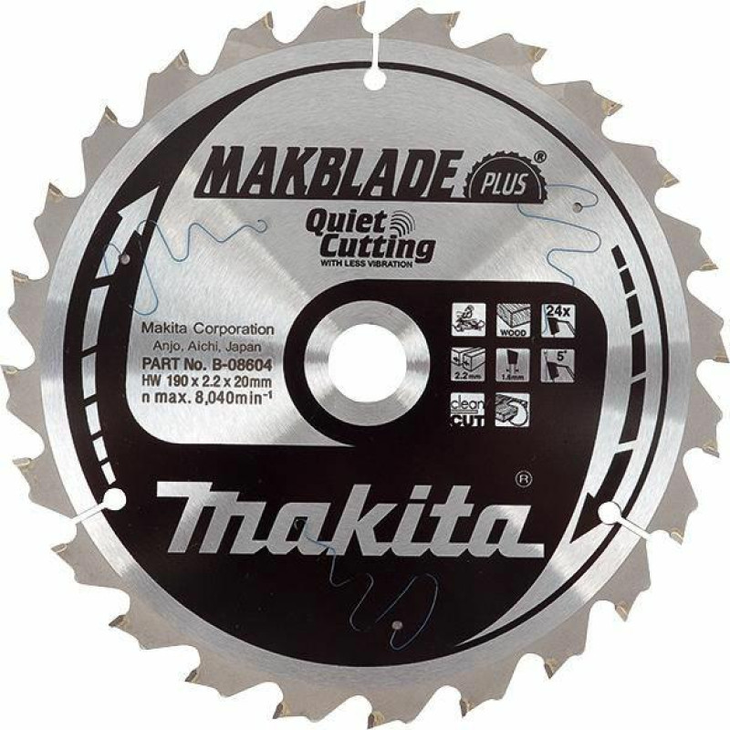 Makita PIŁA TARCZOWA  260x30x60z MAKBLADE PLUS DREWNO