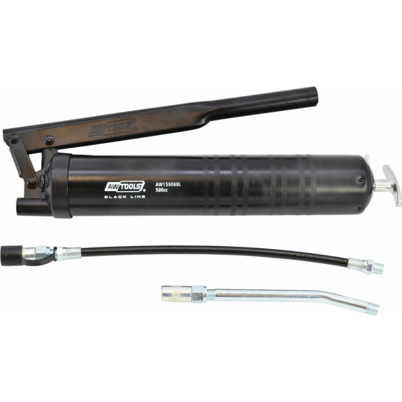 Awtools AW HAND-LEVER GREASE GUN 500ml BLACK LINE