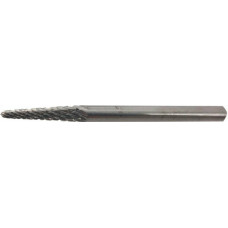 Beta SINTERED CARBIDE ROTARY FILE, ROUNDED CONICAL SHAPE, 3X13MM, 3MM SHANK, STANDARD NOTCH WITH CHI