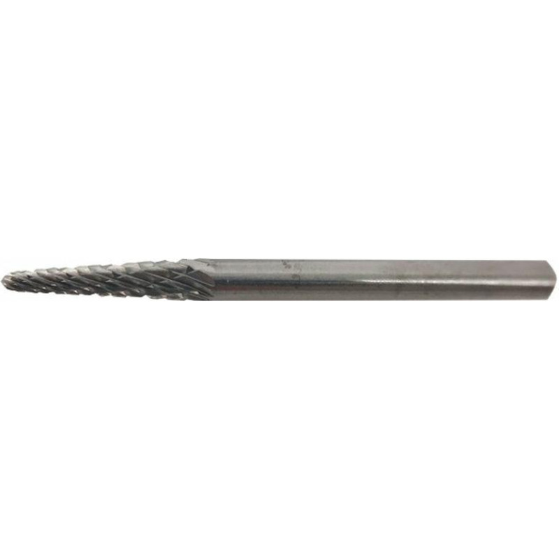 Beta SINTERED CARBIDE ROTARY FILE, ROUNDED CONICAL SHAPE, 3X13MM, 3MM SHANK, STANDARD NOTCH WITH CHI