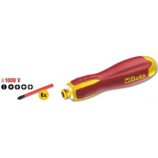 Beta CORDLESS DRILL DRIVE EVOX-E 37V+ 6 INSULATED BITS 1000V