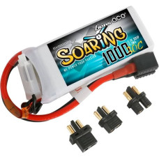 Gens Ace Battery Gens Ace Soaring 1000mAh 11.1V 30C 3S1P EC3/XT60/T-Plug