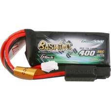 Gens Ace G-Tech 400mAh 7.4V 2S1P 35C Lipo Battery with JST-PHR Plug-Bashing Series Connector