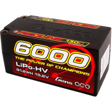 Gens Ace Redline Series 6000mAh 15.2V 130C 4S2P HardCase 69# HV LiPo Battery