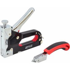 Awtools AW HEAVY-DUTY HAND STAPLE GUN TACKER 4-14mm + STAPLE REMOVER