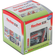 Fischer DUOPOWER 8x40 S PH LD 50pcs