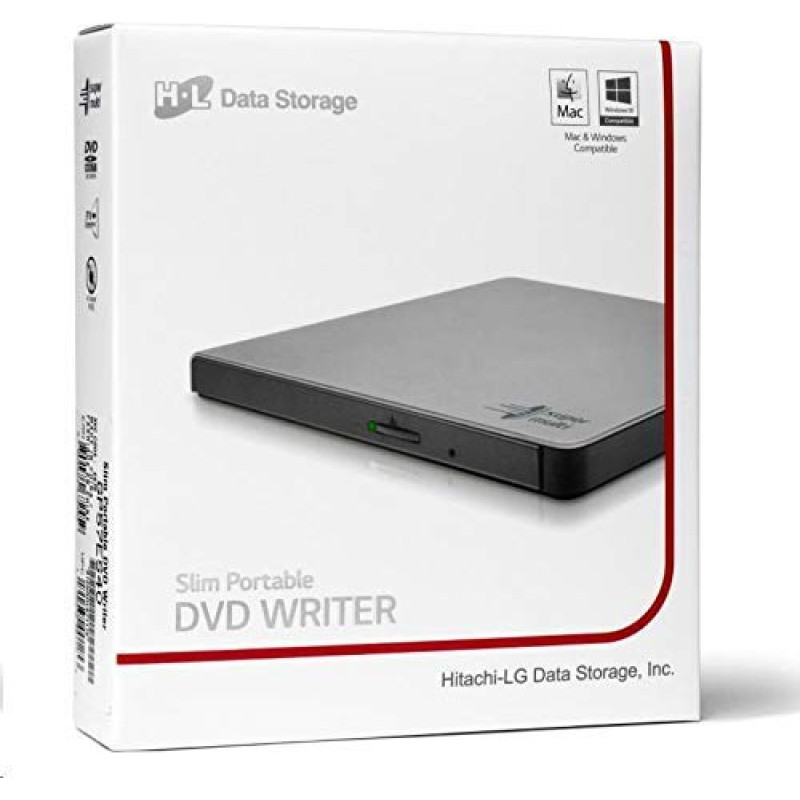 Hlds GP57EB40, external DVD burner (silver, Retail)