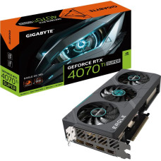 Gigabyte Graphics Card|GIGABYTE|NVIDIA GeForce RTX 4070 Ti SUPER|16 GB|GDDR6X|256 bit|PCIE 4.0 16x|GPU 2640 MHz|1xHDMI|3xDisplayPort|N407TSEAGLEOC-16GD