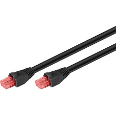 Goobay CAT6 outdoor patch cable U / UTP black 20m