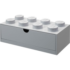 Room Copenhagen LEGO Desk Drawer 8 , storage box (grey, knobs)