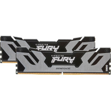 Kingston FURY DDR5 - 96GB - 6000 - CL - 32 (2x 48 GB) dual kit, RAM (silver/black, KF560C32RSK2-96, Renegade, INTEL XMP)