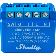 Shelly 1 Mini Gen3, relay (blue)