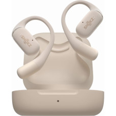 Shokz OpenFit, headphones (beige, Bluetooth, USB-C)