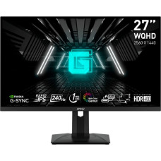 MSI G274QPXDE, gaming monitor - 27 - black, WQHD, IPS, HDR, G-Sync compatible, IPS, 240Hz panel