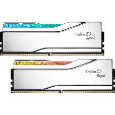 G.skill DDR5 - 48GB - 8000 - CL - 40 (2x 24 GB) Dual-Kit (silver, F5-8000J4048F24GX2-TR5S, Trident Z5 Royal, INTEL XMP)