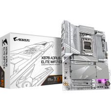 Gigabyte X870 AORUS ELITE WIFI7 ICE - Socket AM5 - motherboard (silver)