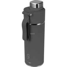 Ninja Thirsti drinking bottle, 530ml, thermos flask (grey/stainless steel)