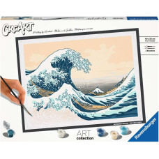 Ravensburger CreArt ART Collection - The Great Wave (Hokusai), painting