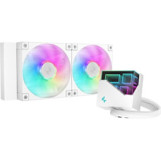 Deepcool LT240 WH ARGB, water cooling (white)