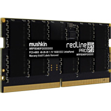 Mushkin DDR5 - 16GB - 5600 - CL - 46, single RAM (black, MRP5T560LKKD16G18, Redline PRO)