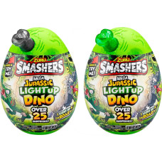 Zuru Smashers - Jurassic Light Up Dino Egg Series 1, Toy Figure (Assorted Item)