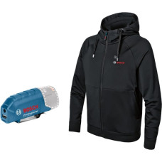 Bosch Heat+Jacket GHH 12+18V Solo size 2XL, work clothing (black, without battery and charger)
