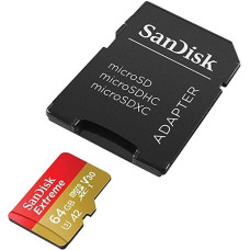 Sandisk By Western Digital MEMORY MICRO SDXC 64GB UHS-I/W/A SDSQXAH-064G-GN6MA SANDISK