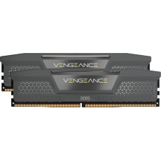 Corsair DDR5 - 32GB - 6000 - CL - 30 (2x 16 GB) dual kit, RAM (grey, CMK32GX5M2B6000Z30, Vengeance, AMD EXPO)