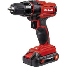 Einhell cordless drill TC-CD 18-2 Li, 18 Volt (red / black, Li-ion battery pack 1.5Ah)