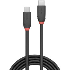 Lindy CABLE USB3.2 C-C 1M/BLACK 36906 LINDY