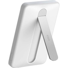 ESR Qi2 MagSlim 5000 mAh magnetic powerbank with stand (white)