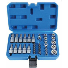 Satra KLUCZE NASADOWE TORX 3/8" 24el.