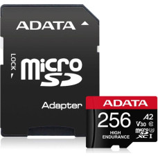 Adata MEMORY MICRO SDXC 256GB W/AD./AUSDX256GUI3V30SHA2-RA1 ADATA