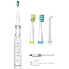 Fairywill Sonic toothbrush with head set FairyWill 508 (White)