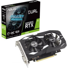 Asus Graphics Card|ASUS|NVIDIA GeForce RTX 3050|6 GB|GDDR6|96 bit|PCIE 4.0 16x|Dual Slot Fansink|1xDVI-D|1xHDMI|1xDisplayPort|DUAL-RTX3050-O6G