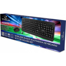 Esperanza TITANUM WIRELESS SET KEYBOARD+MOUSE AKRON US