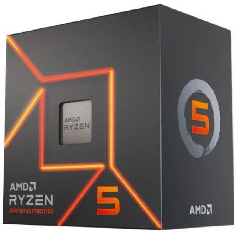 AMD CPU|AMD|Desktop|Ryzen 5|7600|Raphael AM5|3800 MHz|Cores 6|32MB|Socket SAM5|65 Watts|GPU Radeon|BOX|100-100001015BOX