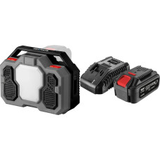 Graphite Radio budowlane Graphite Radio akumulatorowo-sieciowe Energy+ 18V, Li-lon, 58GE104 + akumulator 4 Ah z ładowarką 58GE132