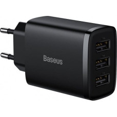 Baseus Charger Baseus 3x USB-A 3.4 A (6932172606961)